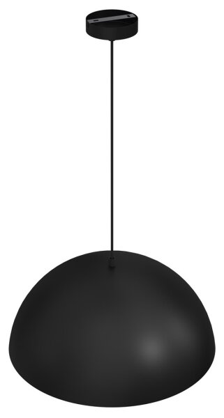 Luster na lanku BETA 1xE27/60W/230V pr. 45 cm čierna