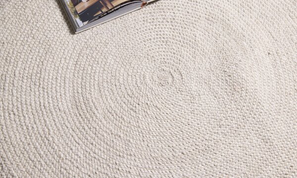 Diamond Carpets India , Ručne viazaný kusový koberec Dune SM-18 Silver, 120x170, béžová, chodba / predsieň