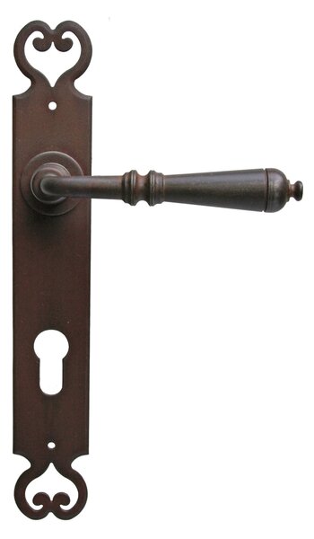 GALBUSERA Kovaná kľučka 2696 - PZ, 72 mm, antická čierna