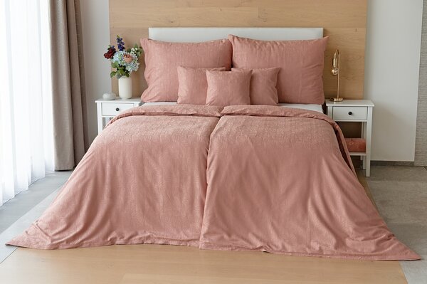 Obliečky Sofie Rose Pink Bambusový damašek 1x 140/200, 1x 70/90