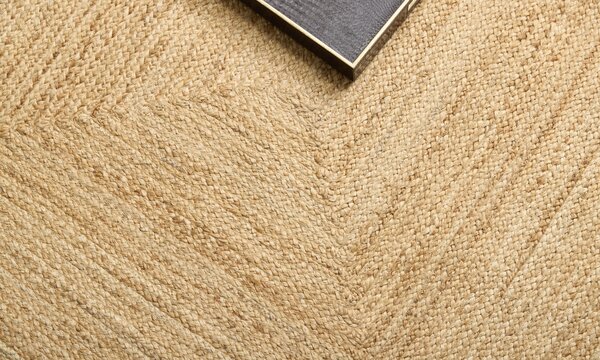 Diamond Carpets India , Ručne viazaný kusový koberec Juno J-38 Natural, 120x170, béžová, chodba / predsieň