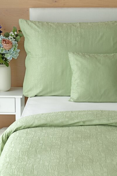 Obliečky Sofie Light Green Bambusový damašek 1x 140/200, 1x 70/90