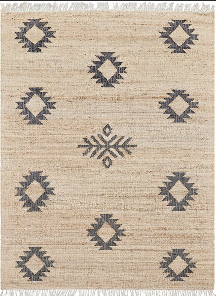 Diamond Carpets India , Ručne viazaný kusový koberec Regalia 2337 Natural, 120x170, béžová, chodba / predsieň