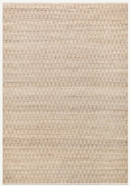 Diamond Carpets India , Ručne viazaný kusový koberec Tove J-10 Natural, 120x170, béžová, chodba / predsieň