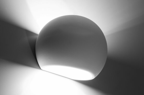 Nástenné svietidlo GLOBE 1xE27/60W/230V biela