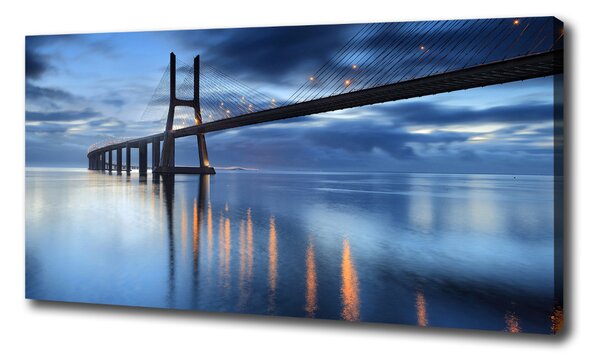 Foto obraz na plátne Osvetlený most oc-48644304