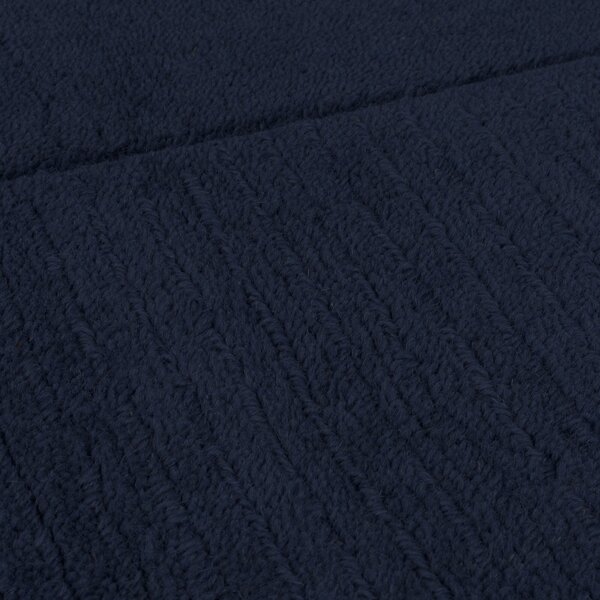 Flair Rugs, Kusový ručne tkaný koberec Tuscany Textured Wool Border Blue, 200x290, modrá, obývacia izba