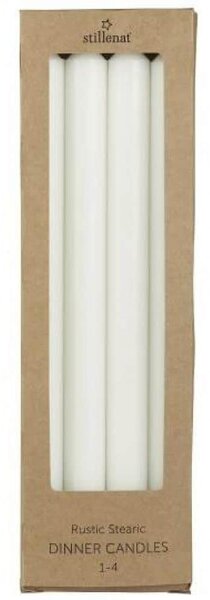 Adventné sviečky 1-4 White – set 4 ks