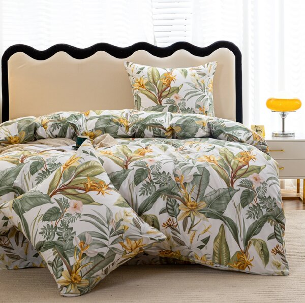Obliečky z mikrovlákna AMAZON BREEZE, krémové Rozmer obliečky: 70 x 80 cm | 140 x 200 cm