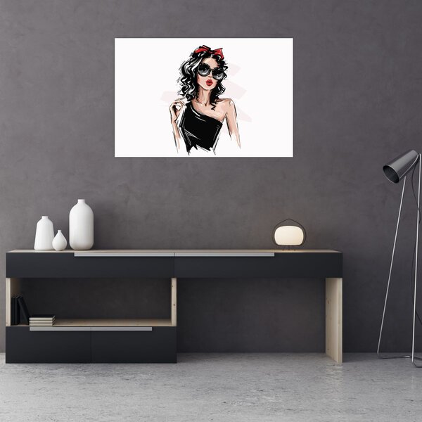 Obraz - Fashion woman (90x60 cm)