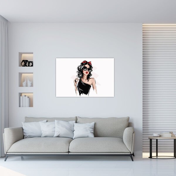 Obraz - Fashion woman (90x60 cm)