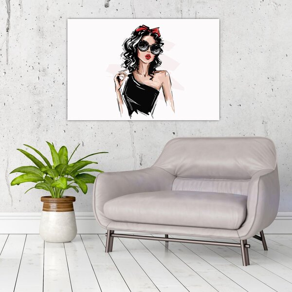 Obraz - Fashion woman (90x60 cm)