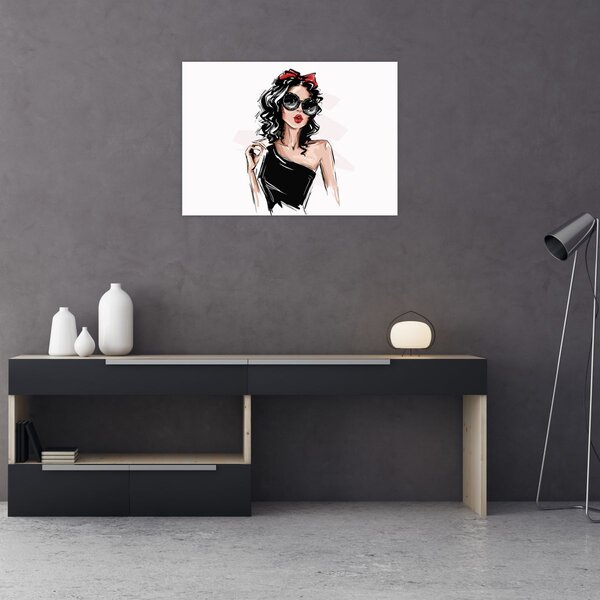 Obraz - Fashion woman (70x50 cm)
