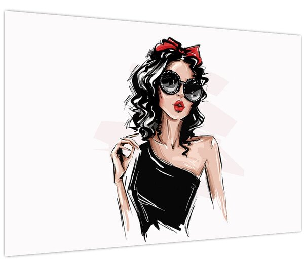 Obraz - Fashion woman (90x60 cm)