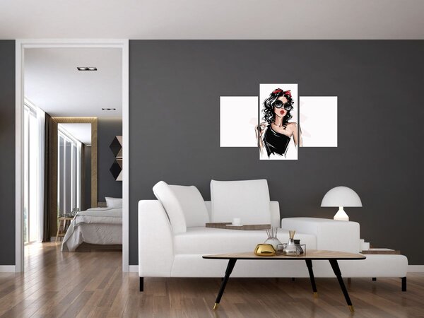 Obraz - Fashion woman (90x60 cm)
