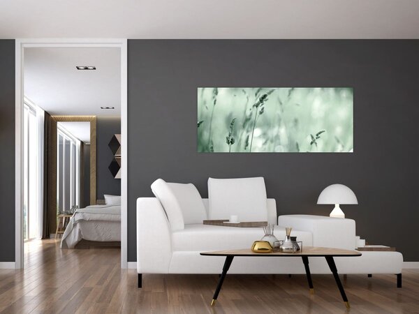 Obraz - Zelená lúka (120x50 cm)