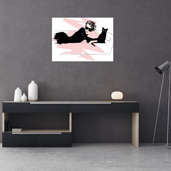 Obraz - Fashion lady (70x50 cm)
