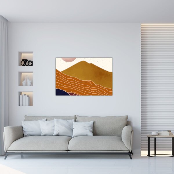 Obraz - Spacefrog design hory N⁰1 (90x60 cm)