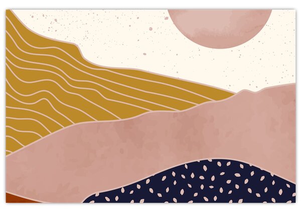 Obraz - Spacefrog design hory N⁰3 (90x60 cm)