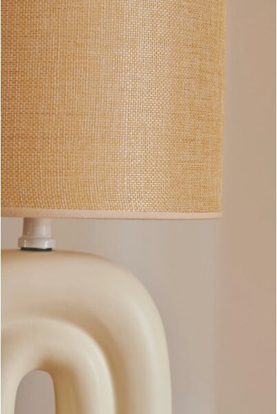 Nordlux - Stolová lampa HAZE 1xE27/40W/230V béžová