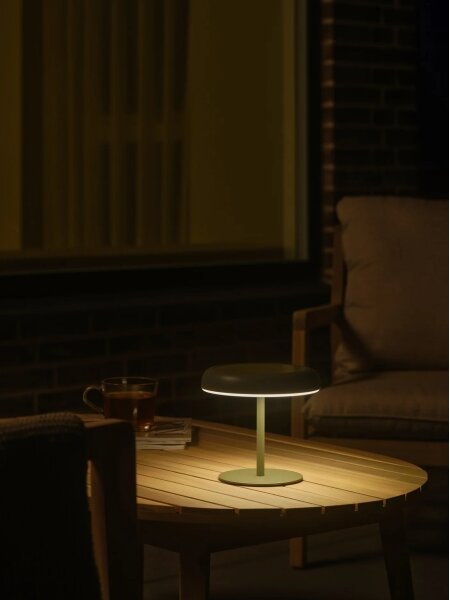 Nordlux - LED solárna lampa ELMER LED/2W/3,7V IP44 zelená