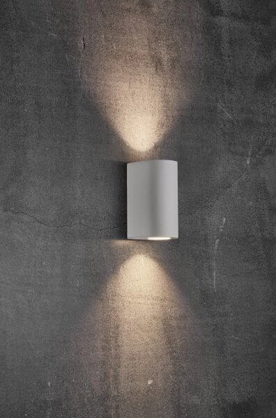 Nordlux - Vonkajšie nástenné svietidlo CANTO 2xGU10/28W/230V IP44 biela
