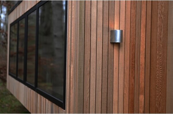 Nordlux - LED Vonkajšie nástenné svietidlo CANTO 2xLED/6W/230V IP44 strieborná