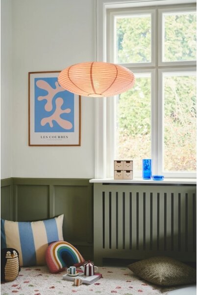 Nordlux - Tienidlo na luster VILLO E27, priemer 60 cm, ružové