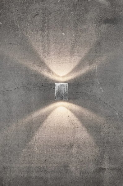 Nordlux - LED Vonkajšie nástenné svietidlo CANTO 2xLED/6W/230V IP44 strieborné