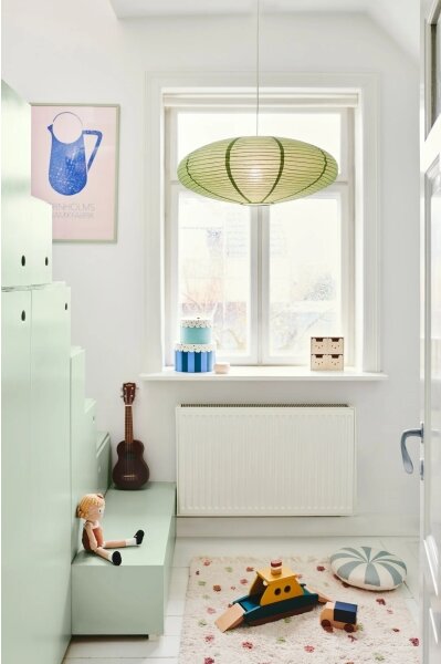 Nordlux - Tienidlo pre luster VILLO E27 pr. 60 cm zelené