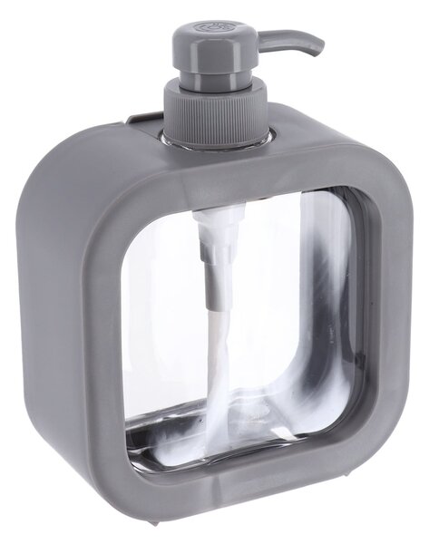 Dávkovač mydla Creamy, sivá, 500 ml
