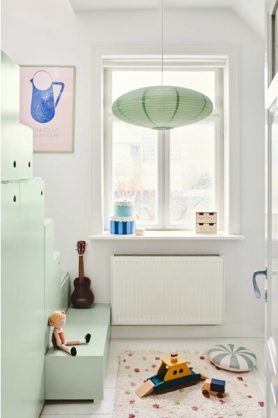 Nordlux - Tienidlo pre luster VILLO E27 pr. 60 cm zelené