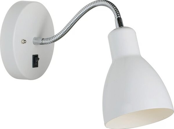 Nordlux - Nástenné svietidlo CYCLONE 1xE14/15W/230V biela