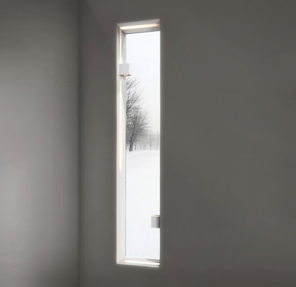 Nordlux - LED Vonkajšie nástenné svietidlo CANTO 2xLED/6W/230V IP44 biela