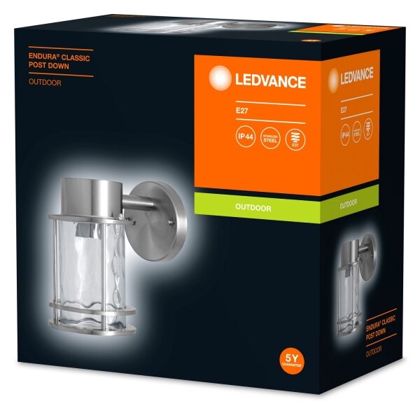 Ledvance - Vonkajšie nástenné svietidlo ENDURA 1xE27/60W/230V IP44