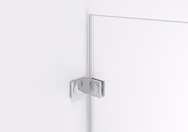 CERANO - Sprchová zástena Walk-in Orbis Ľ/P - 8 mm - chróm, transparentné sklo - 70x200 cm