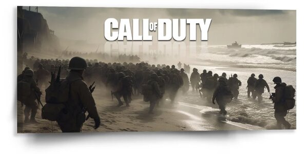 Sablio Obraz Call of Duty Normandia - 110x50 cm