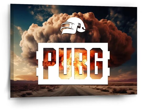 Sablio Obraz PUBG Explózia 1 - 90x60 cm