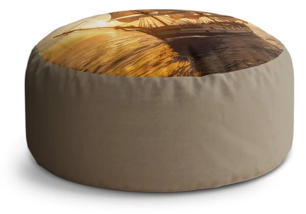 Sablio Taburet Circle Plachetnica na pokojnom mori 2: 38x48 cm