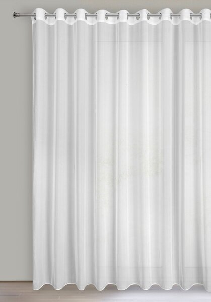 ZÁCLONA NA KRÚŽKOCH VENUS 300 CM X 250 CM BIELA
