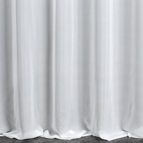 ZÁCLONA NA KRÚŽKOCH VENUS 300 CM X 250 CM BIELA