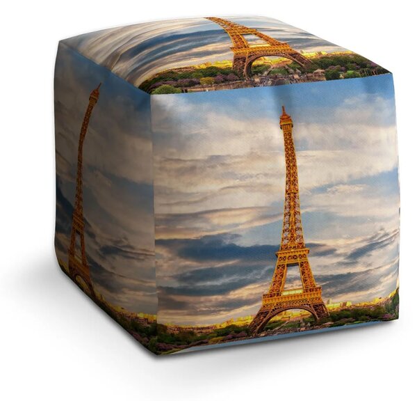 Sablio Taburet Eiffel Tower 3 - 40x40x40 cm