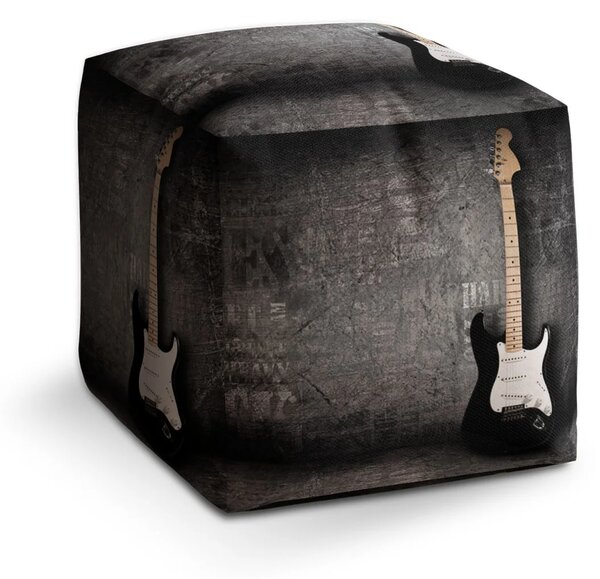 Sablio Taburet Gitara - 40x40x40 cm