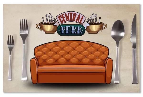 Sablio Prestieranie Seriál Priatelia CENTRAL PERK Gauč: 40x30cm