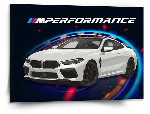 Sablio Obraz MPERFORMANCE Tachometer - 150x110 cm