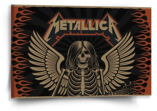 Sablio Obraz METALLICA Padlý anděl - 60x40 cm
