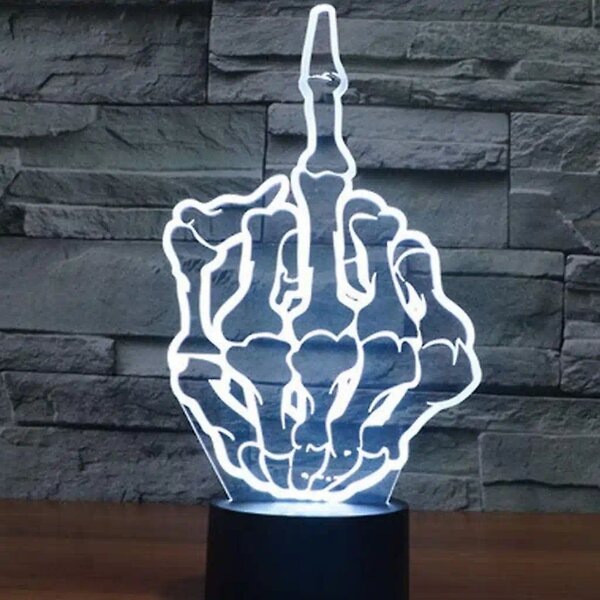 3Dmix 3D-MTV014 - Motív pre 3D LED nočnú lampu - Ruka (kostra)