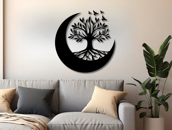 Karlsdesign.sk - Drevený strom života - Tree Of Life Moon I - 20cm