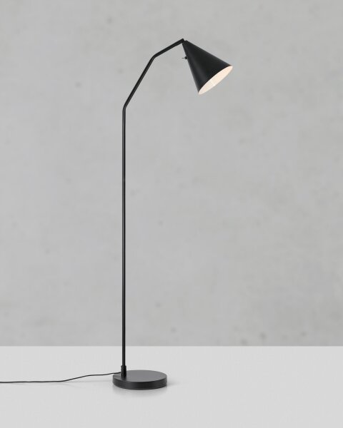 Markslöjd 108889 - LED stmievateľná stojacia lampa FUNIL LED/4,9W/230V čierna