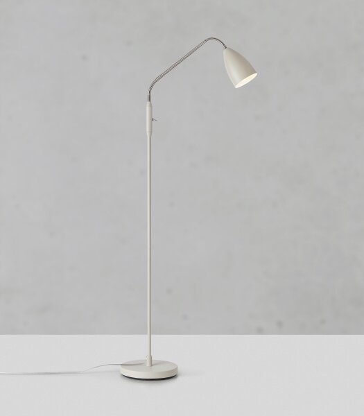 Markslöjd 108887 - LED Stmievateľná stojacia lampa PATRO LED/4,9W/230V béžová